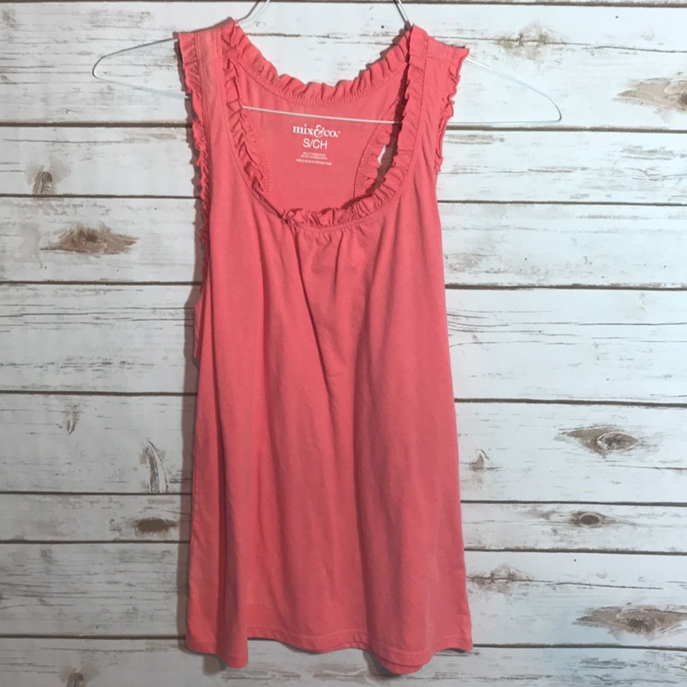 • Two Ruffle Tank Tops • - Picture 5 of 5